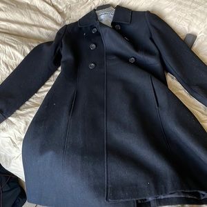 Flare trench coat